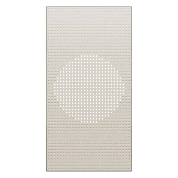 Enjoliveur pictogramme sonnette 2 modules Living Now champagne