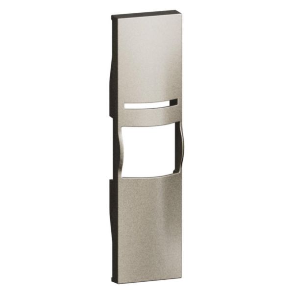 Enjoliveur détecteur infrarouge 1 module Living Now champagne