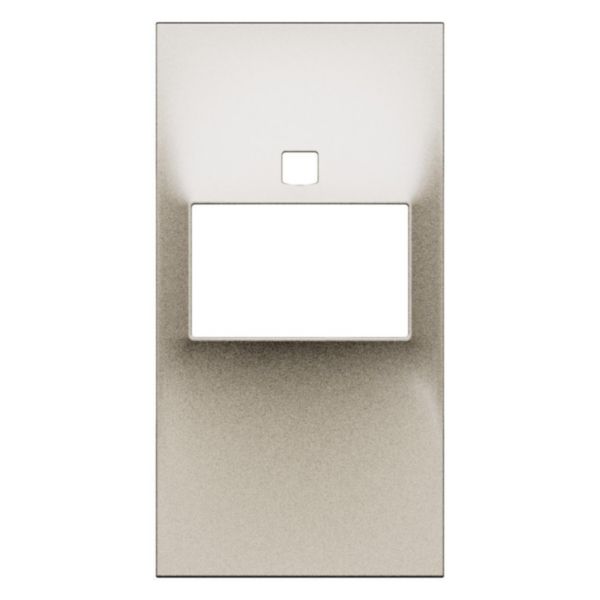 Enjoliveur détecteur infrarouge 2 modules Living Now champagne