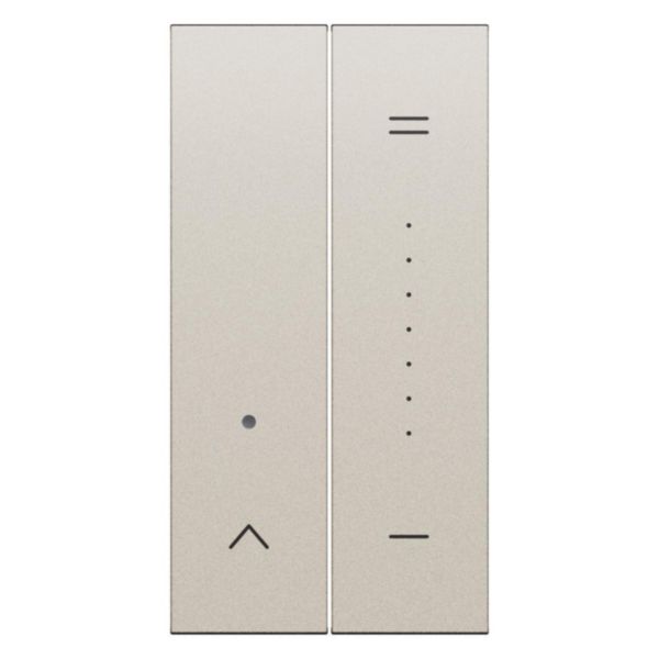 Enjoliveur variateur 2 modules Living Now champagne