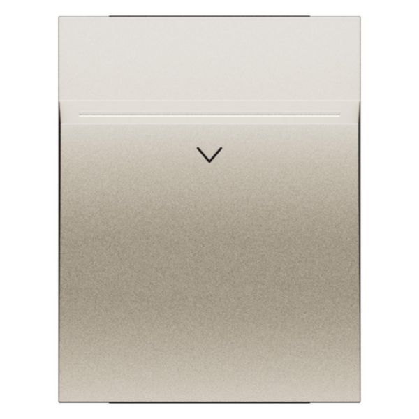 Enjoliveur lecteur badge Living Now 2 modules - Champagne