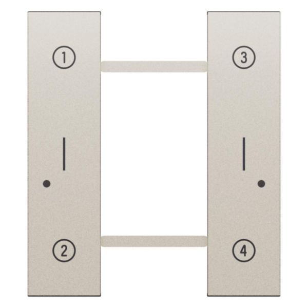Enjoliveur commande sans fil 4 scénarios Living Now - Champagne