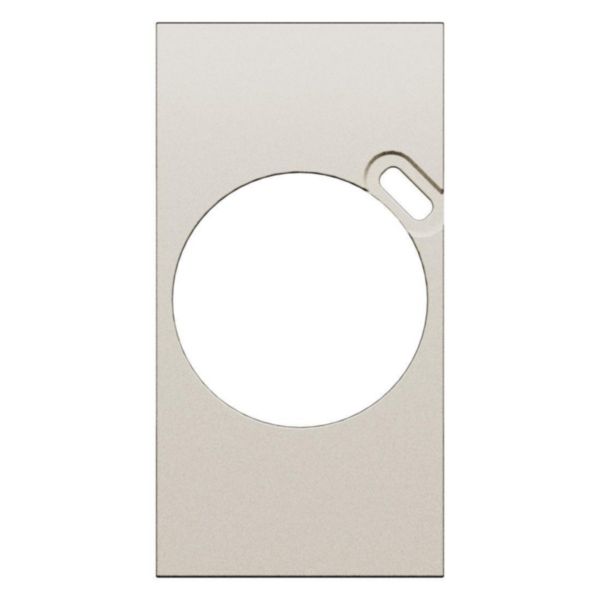 Enjoliveur prise GER + USB 2 modules Living Now champagne