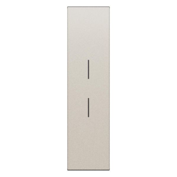Enjoliveur neutre 2 fonctions Living Now 1 module - Champagne