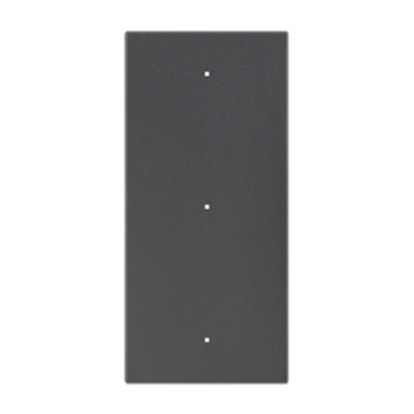 Touche tactile d'éclairage Living Now 1 module pour dalle électrique MyHOME_Up - noir mat
