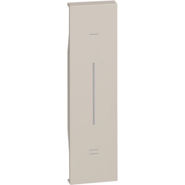 Enjoliveur Living Now with Netatmo pour variateur connecté 1 module - sable