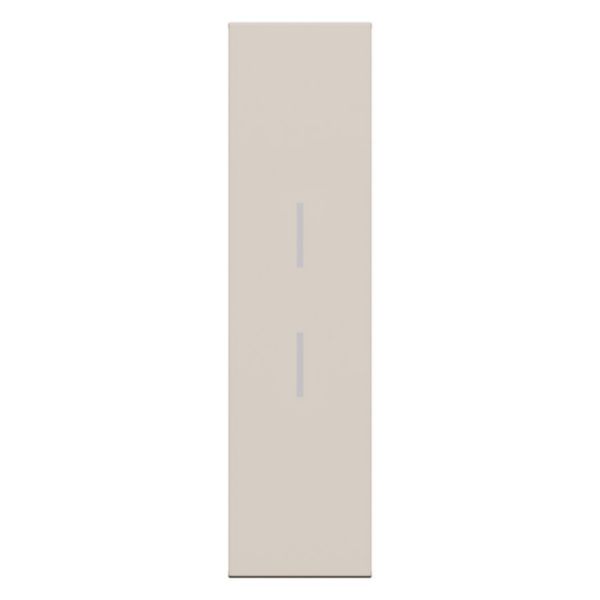Enjoliveur neutre 2 fonctions Living Now 1 module - Sable