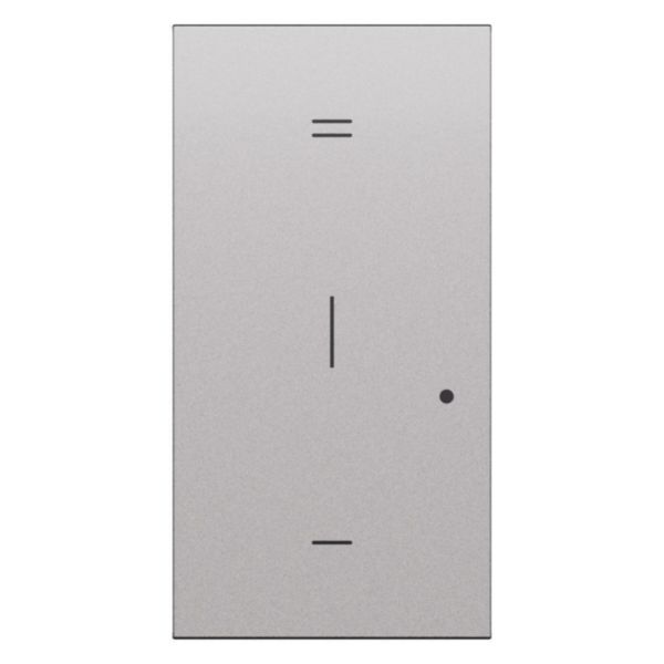 Enjoliveur variateur 2 modules 2 voies Living Now acier