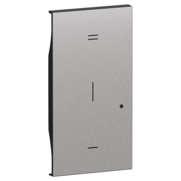Enjoliveur variateur 2 modules 2 voies Living Now acier