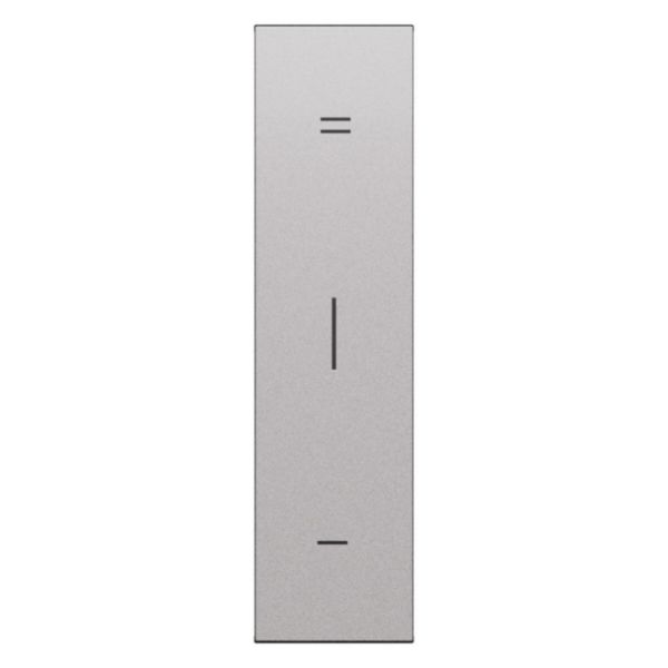 Enjoliveur variateur 1 module 3 voies Living Now acier