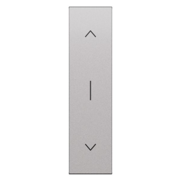 Enjoliveur volet roulant 1 module Living Now acier
