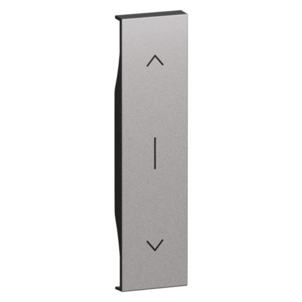 Enjoliveur volet roulant 1 module Living Now acier