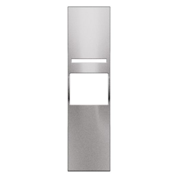 Enjoliveur détecteur infrarouge 1 module Living Now acier