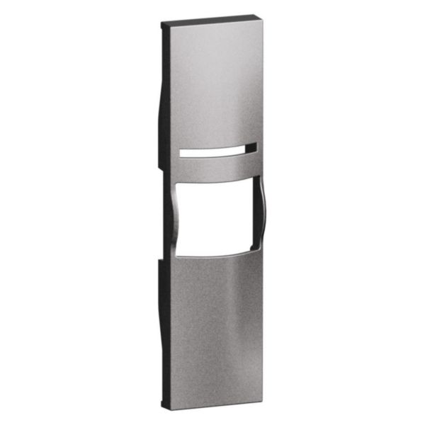 Enjoliveur détecteur infrarouge 1 module Living Now acier