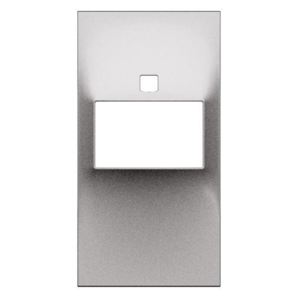 Enjoliveur détecteur infrarouge 2 modules Living Now acier