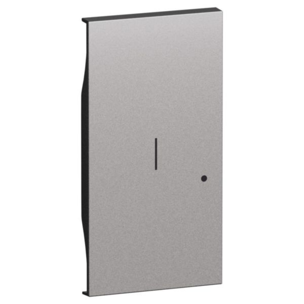 Enjoliveur variateur connecté Living Now 2 modules - Acier