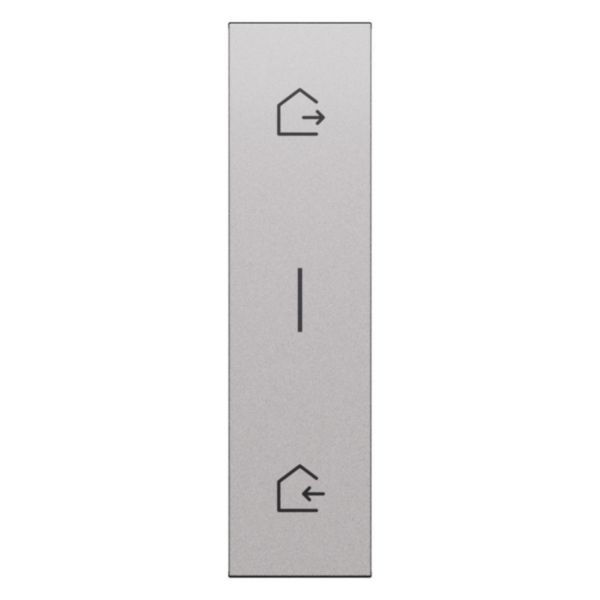 Enjoliveur départ/arrivée Living Now 1 module - Acier