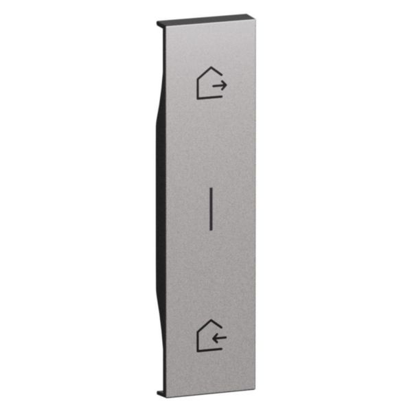 Enjoliveur départ/arrivée Living Now 1 module - Acier