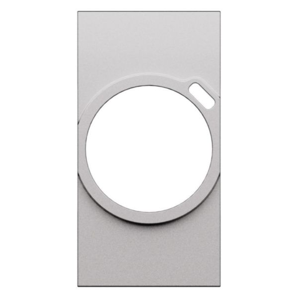Plastron finition prise surface + USB-C Living Now acier