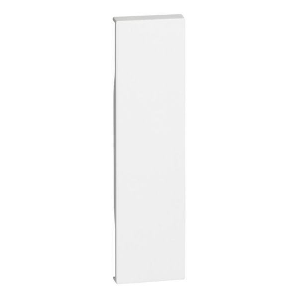 Enjoliveur Living Now pour obturateur 1 module - blanc