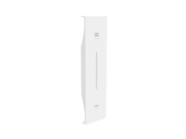 Enjoliveur pour variateur 3 fils 1 module Living Now - Blanc 