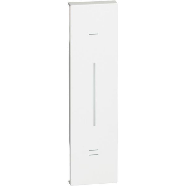 Enjoliveur Living Now with Netatmo pour variateur connecté 1 module - blanc