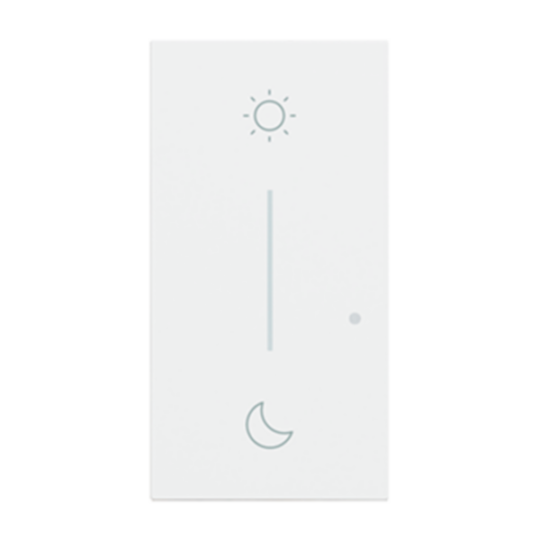 Enjoliveur Living Now with Netatmo pour commande sans fils Lever/Coucher 2 modules - blanc