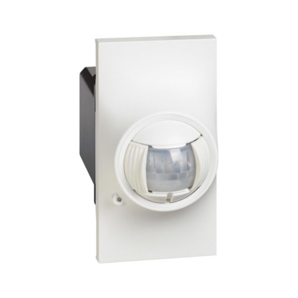 Détecteur intérieur Living Now pour alarme intrusion MyHOME_Up avec enjoliveur blanc - 2 modules