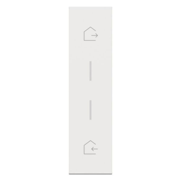 Enjoliveur départ/arrivée Living Now 1 module - Blanc