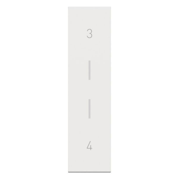 Enjoliveur fonction 3-4 Living Now 1 module - Blanc