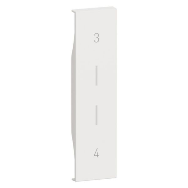 Enjoliveur fonction 3-4 Living Now 1 module - Blanc