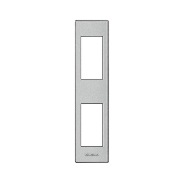 Plaque avec support Livinglight pour profilés ou saillie - Tech - 2 modules