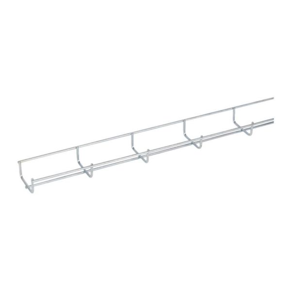 Chemin de câbles fils Cablofil avec bord droit CF30 standard - haut. 30mm, larg. 50mm, long. 3m - finition Inox 304L