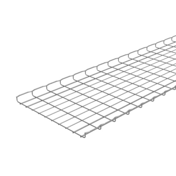 Chemin de câbles fils Cablofil avec bord sécurité CF30 standard - haut. 30mm, larg. 500mm, long. 3m - finition Zinc Aluminium