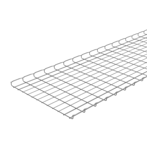 Chemin de câbles fils Cablofil avec bord sécurité CF30 standard - haut. 30mm, larg. 600mm, long. 3m - finition Zinc Aluminium