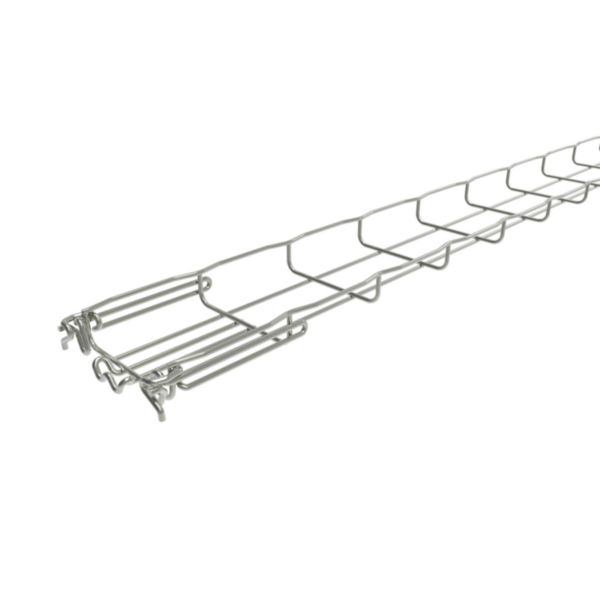 Chemin de câbles Cablofil pré-éclissé Fasclic+ à Bord Sécurité de 3 mètres en inox 316L - FC30/100S6 