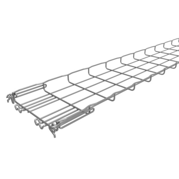 Chemin de câbles Cablofil pré-éclissé Fasclic+ à Bord Sécurité de 3 mètres en Zinc Alu (Haute Résistance) - FC30/200HR 