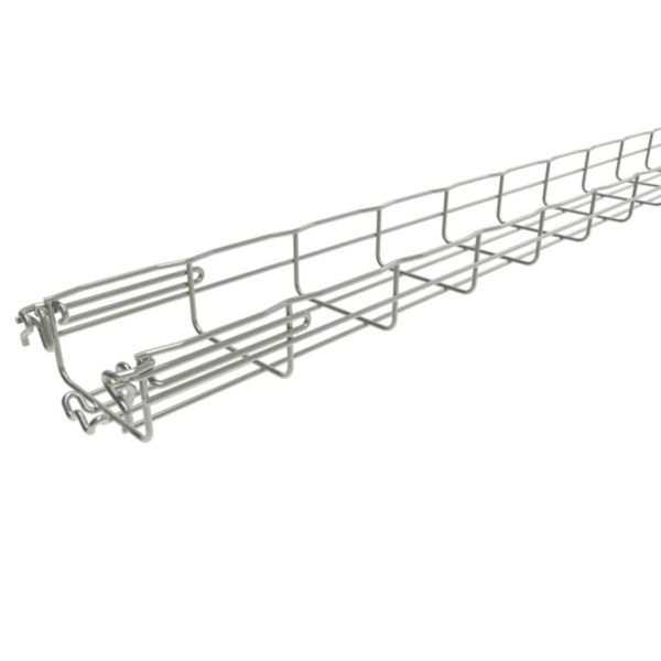 Chemin de câbles Cablofil pré-éclissé Fasclic+ à Bord Sécurité de 3 mètres en inox 316L - FC54/100S6