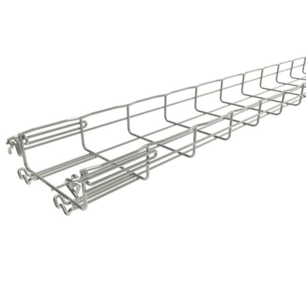 Chemin de câbles Cablofil pré-éclissé Fasclic+ à Bord Sécurité de 3 mètres en inox 316L - FC54/150S6