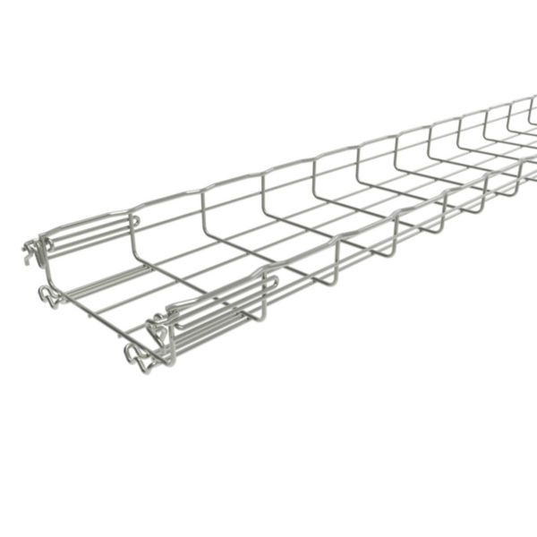 Chemin de câbles Cablofil pré-éclissé Fasclic+ à Bord Sécurité de 3 mètres en inox 316L - FC54/200S6 