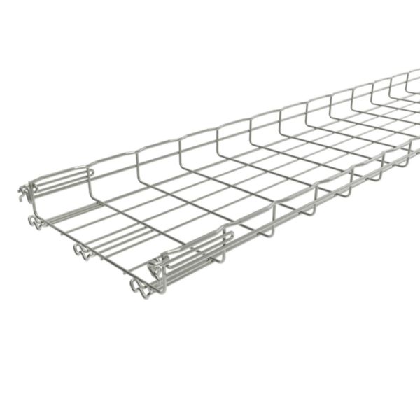 Chemin de câbles Cablofil pré-éclissé Fasclic+ à Bord Sécurité de 3 mètres en inox 316L - FC54/300S6