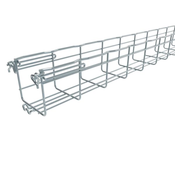 Chemin de câbles Cablofil pré-éclissé Fasclic+ à Bord Sécurité de 3 mètres électrogalvanisé - FC105/100EZ