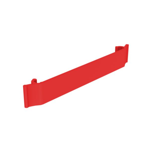 Composant de repérage rouge CLIPR pour chemins de câbles fils Cablofil et ZF31 - finition plastique