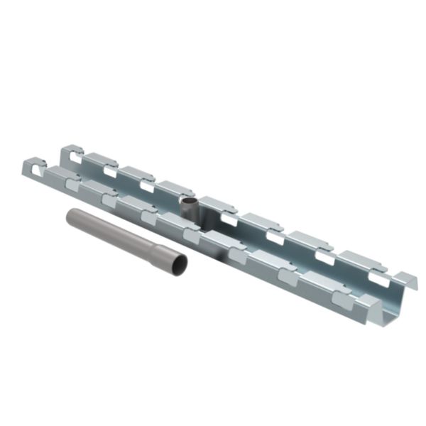 Suspente centrale sans vis SCF, ZF31 - fixation plafond et suspension centrale charges lourdes - longueur 394mm - ZnMg - Page 29