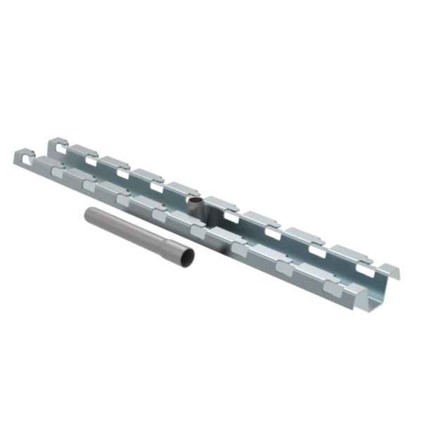 Suspente centrale sans vis SCF, ZF31 - fixation plafond et suspension centrale charges lourdes - longueur 444mm - ZnMg - Page 29