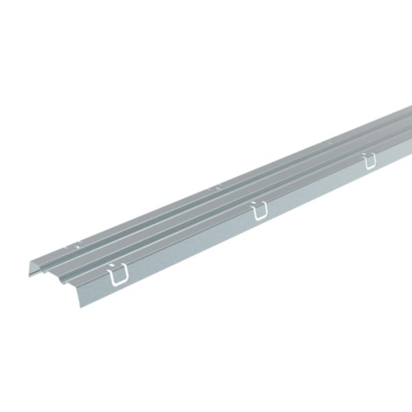 Couvercle CVN pour chemins de câbles fils Cablofil CF30 , CF 54 et CF105 largeur 71mm livré en 3 longueurs de 1m - finition ZnMg