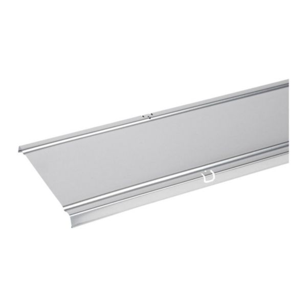 Couvercle CP pour chemins de câbles fils Cablofil CF30 , CF 54 et CF105 largeur 71mm et longueur 2m - finition Inox 316L