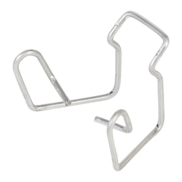Sac de 25 clips pour couvercles F02 pour chemins de câbles fils Cablofil CF54 et CF105 - finition GS