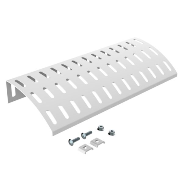 Déversoir pour sortie de câbles DropOutKit pour CDC fils Cablofil , Haut.30 à 150 mm, Larg.100 à 600 mm - Avec visserie- finition Blanc - Page 2