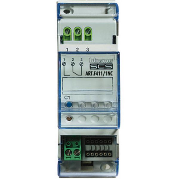 Actionneur modulaire 1 relais NF pour éclairage MyHOME_Up - 2 modules